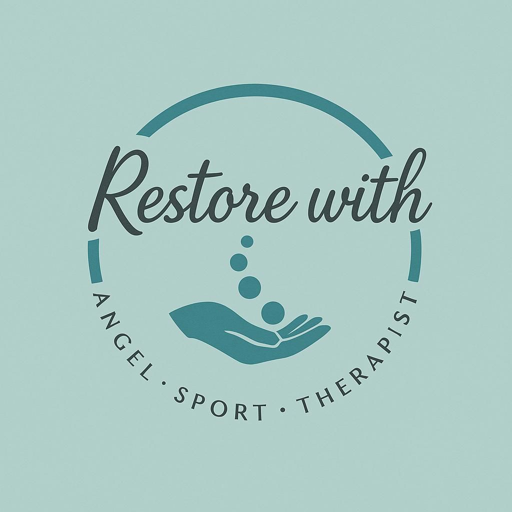 Restore with Angel logo - Sports Massage Therapy in Reading, UK